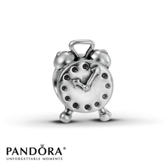 PANDORA Alarm Clock Charm